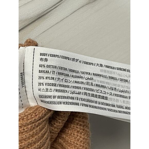 Abercrombie & Fitch Tank Top Womens Medium Brown Button Front Knit Cami - Picture 6 of 9